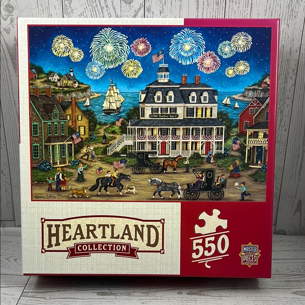 Heartland Collection - Old Harbor Inn - Bonnie White - 550 Piece Puzzle